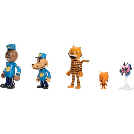 JAKKS PACIFIC Dogman pack 5 figures 6cm