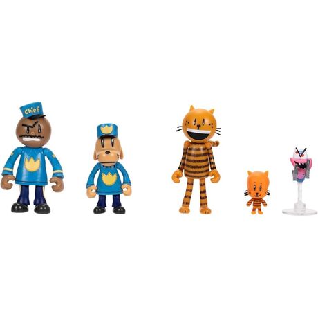 JAKKS PACIFIC Dogman pack 5 figures 6cm
