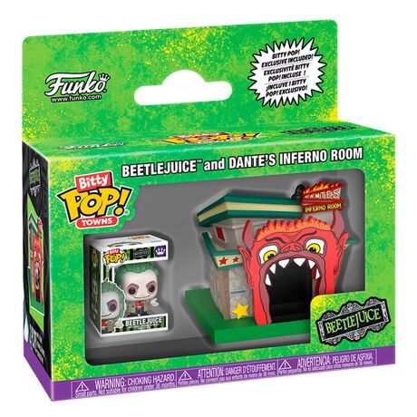 FUNKO Bitty POP figure Town Beetlejuice Dante&#39;s Inferno Room