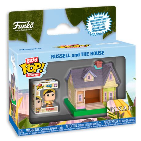 FUNKO Bitty POP figure Town Disney Pixar UP Russel and the House