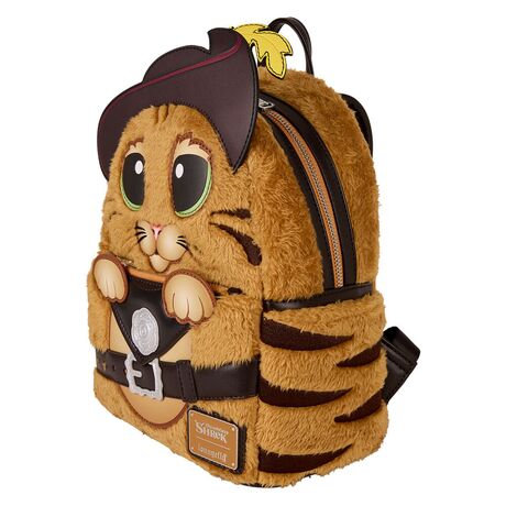 LOUNGEFLY Loungefly Shrek Puss in Boots plush backpack 26cm