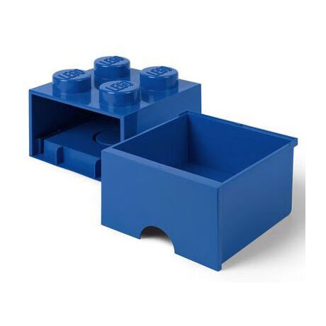 Contenitore LEGO Brick 4 Cassetto Blu