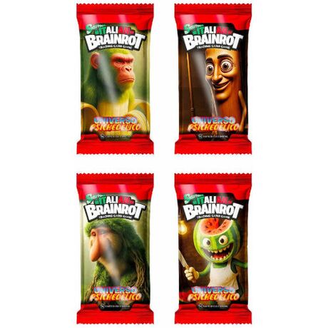 Skifidol Italian Brainrot Universo Psichedelico Box 24 Buste