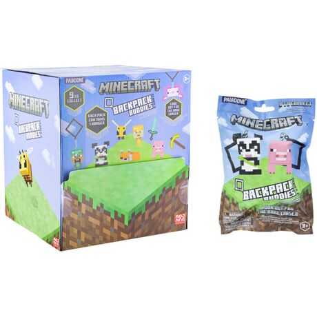 Paladone Portachiavi Clip Minecraft Assortimento 1pz