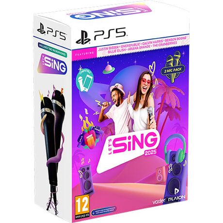 Let's Sing 2025 + 2 Microfoni