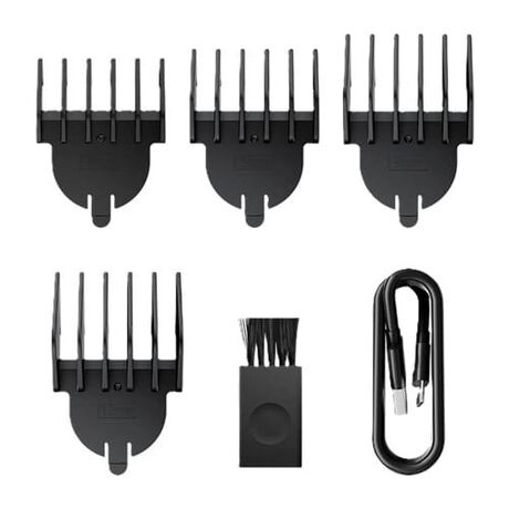 Maestro MR-661 6-in-1 Haircutting Set Black