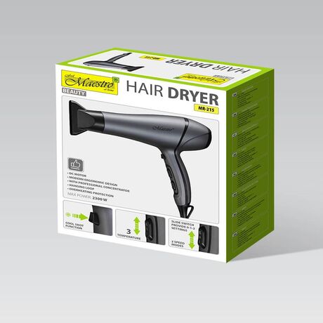 Hair dryer 2300W MAESTRO MR-215