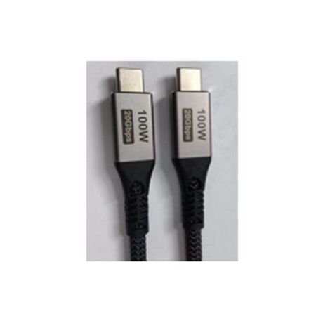 Gembird CCBP-USB3-CMCM100-1.5M USB cable USB 3.2 Gen 2 (3.1 Gen 2) USB C Black, Silver