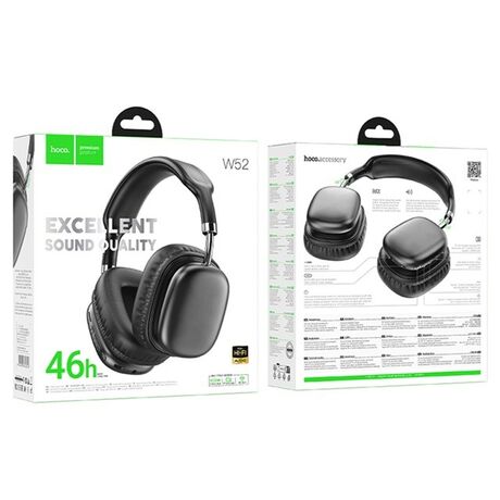 Hoco W52 Plus Tone Headset In-ear Wireless Bluetooth Black