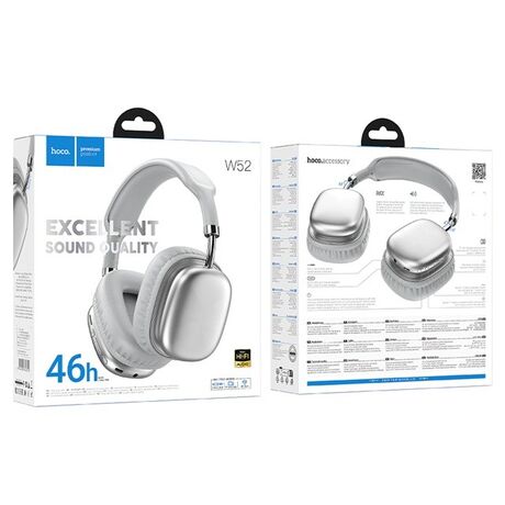Hoco W52 Plus Tone Headset In-ear Wireless Bluetooth Silver