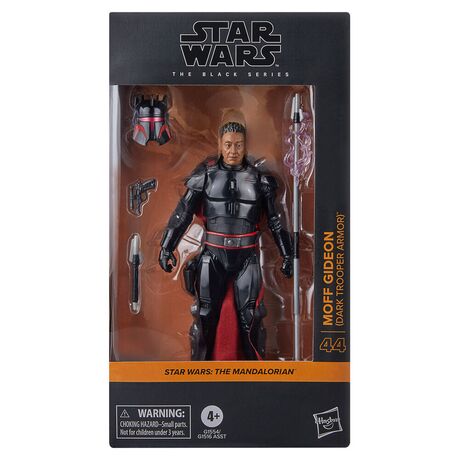 HASBRO Star Wars The Mandalorian Moff Gideon Dark Armor figure 15cm