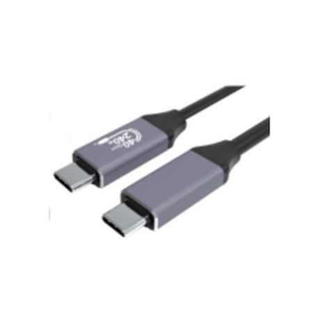 Gembird CCBP-USB4-CMCM240-1.5M Premium USB 4 Type-C charging and data cable, 40 Gbps, 240 W, 1.5m