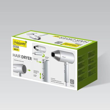 Hair dryer 2100W MAESTRO MR-213