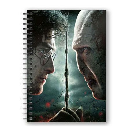 SD TOYS Harry Potter Harry vs Voldemort A5 3D notebook