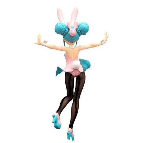 FURYU Hatsune Miku Bicute Bunnies Hatsune Miku Wink Pearl Pink figure 30cm