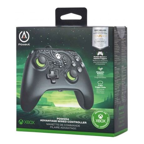 XBS POWERA ADVANTAGE WIRED CONTROLLER CELESTRIAL GREEN