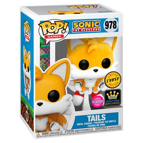 FUNKO POP figure Sonic The Hedgehog Tails Exclusive 5 + 1 Chase
