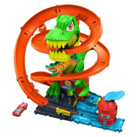 MATTEL Hot Wheels City T-Rex Blaze Battle