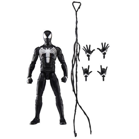 HASBRO Marvel Legends Spider-Man 2 Peter Parker Black Suit figure 15cm