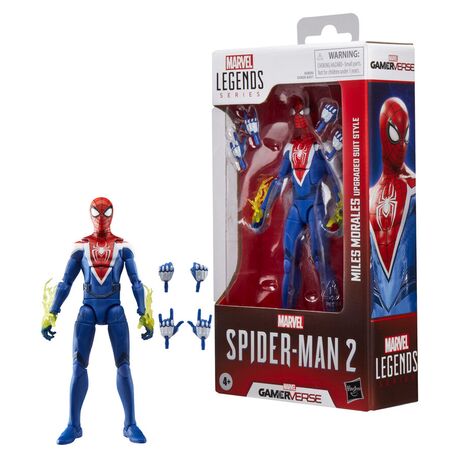HASBRO Marvel Legends Spider-Man 2 Miles Morales Upgraded Suit figure 15cm