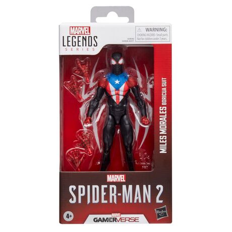 HASBRO Marvel Legends Spider-Man 2 Miles Morales Boricua Suit figure 15cm
