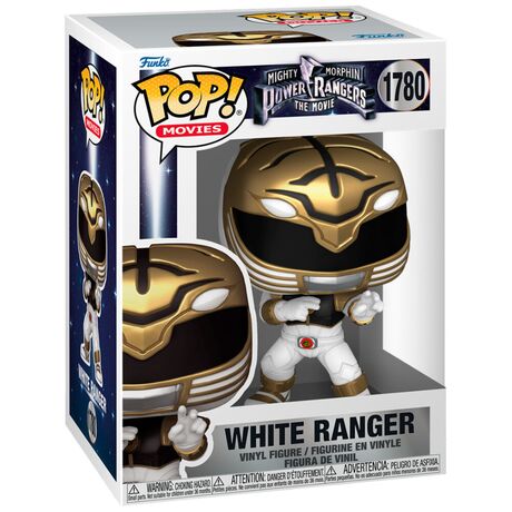 FUNKO POP figure Mighty Morphin Power Rangers White Ranger