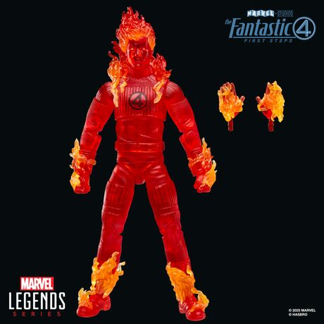 HASBRO Marvel The Fantastic 4 Human Torch figure 15cm