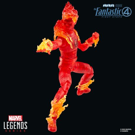 HASBRO Marvel The Fantastic 4 Human Torch figure 15cm