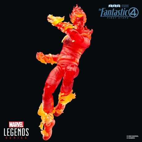 HASBRO Marvel The Fantastic 4 Human Torch figure 15cm
