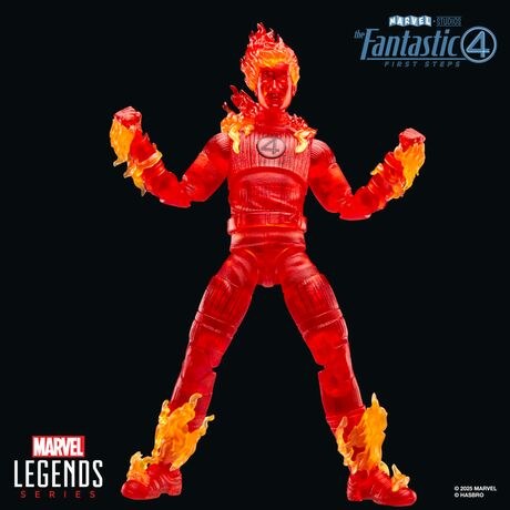 HASBRO Marvel The Fantastic 4 Human Torch figure 15cm