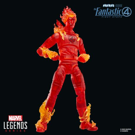 HASBRO Marvel The Fantastic 4 Human Torch figure 15cm
