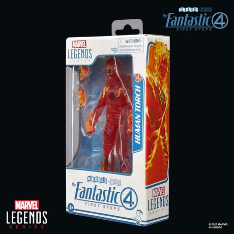 HASBRO Marvel The Fantastic 4 Human Torch figure 15cm
