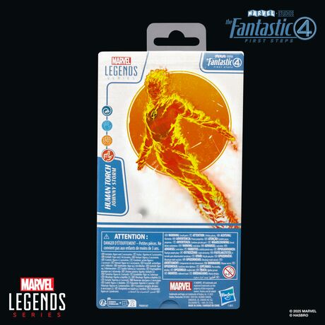 HASBRO Marvel The Fantastic 4 Human Torch figure 15cm