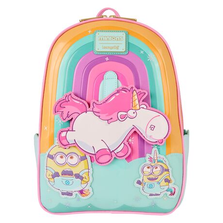 LOUNGEFLY Loungefly Minions Fluffy Unicorn backpack 30cm