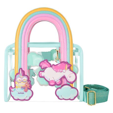 LOUNGEFLY Loungefly Minions Fluffy Unicorn shoulder bag