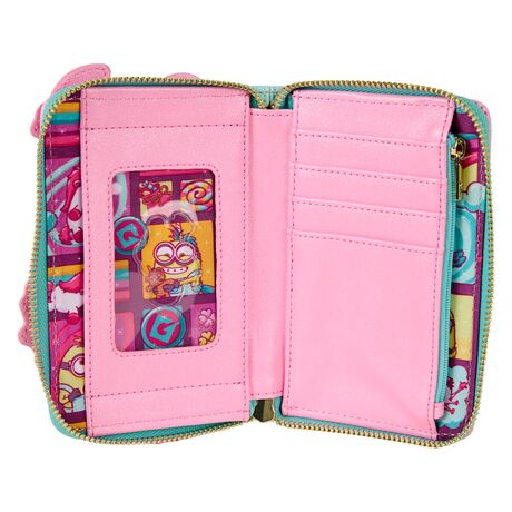 LOUNGEFLY Loungefly Minions Fluffy Unicorn wallet