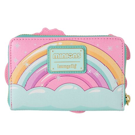 LOUNGEFLY Loungefly Minions Fluffy Unicorn wallet