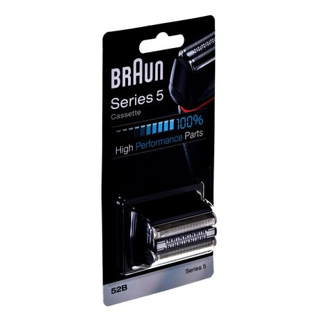 Braun Series 5 52B Electric Shaver Head Replacement Cassette – Black