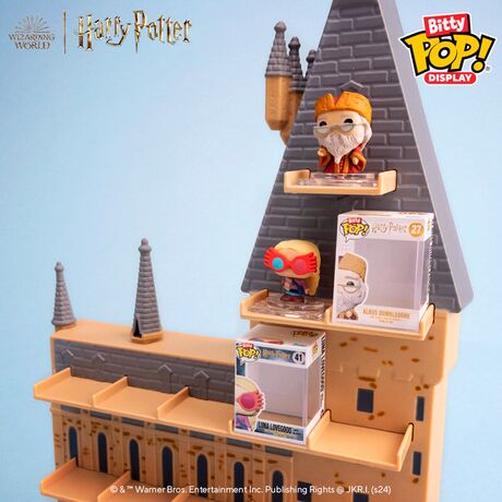 FUNKO Bitty POP Display Harry Potter Hogwarts Castle