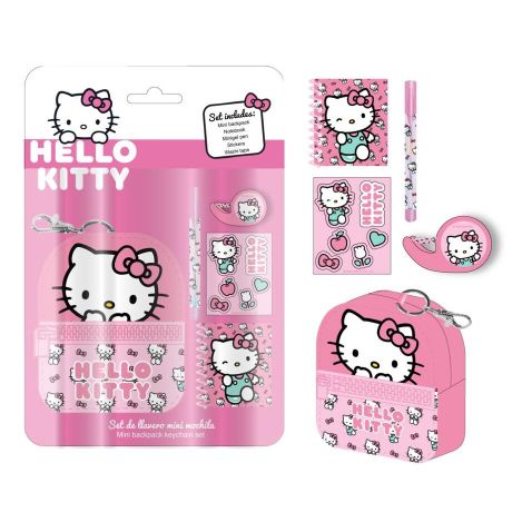 CERDÁ Hello Kitty Stationery mini backpack set