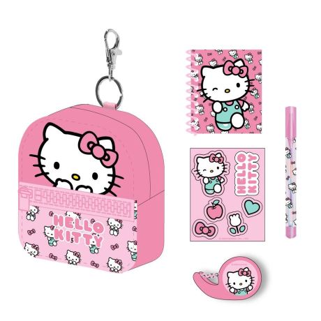 CERDÁ Hello Kitty Stationery mini backpack set