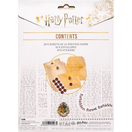 ERIK Harry Potter writing set