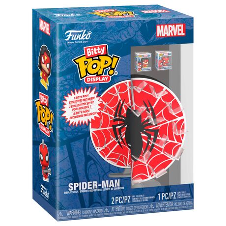 FUNKO Display Bitty POP Marvel Spider-Man Web