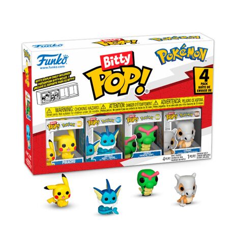 FUNKO Blister 4 figures Bitty POP Pokemon Pikachu
