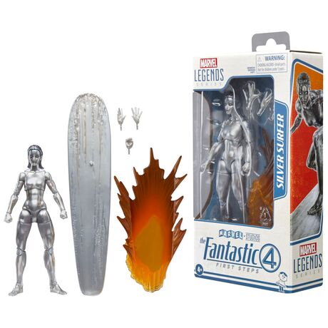HASBRO Marvel The Fantastic 4 Silver Surfer figure 15cm