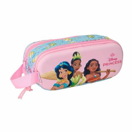 SAFTA Disney Princess 3D double pencil case