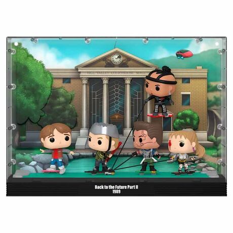FUNKO POP figure Moments Deluxe Regreso al Futuro Back To The Future Hoverboard Chase