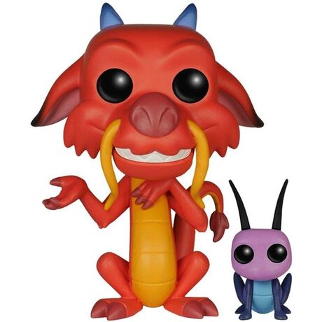 FUNKO POP Figure Disney Mulan Mushu & Cricket