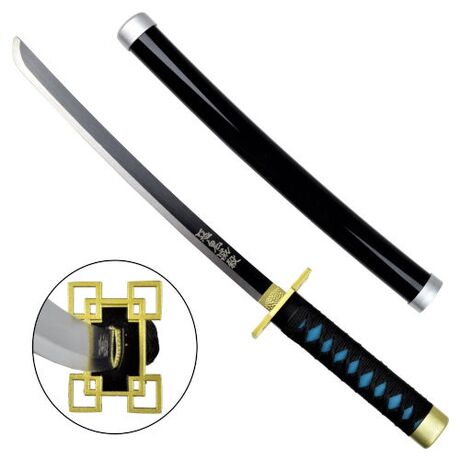Katana Mini Bamboo Non Affilata Demon Slayer Muichiro Tokito