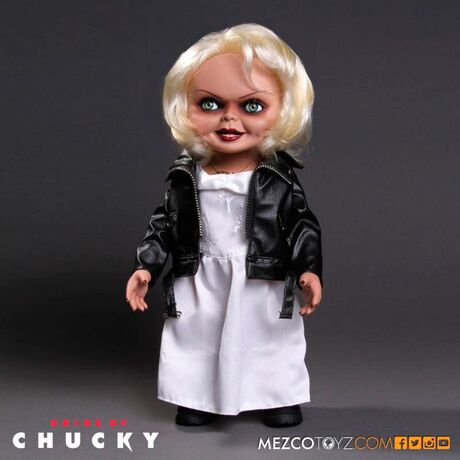MEZCO TOYZ Bride of Chucky Tiffany talking figure 38cm